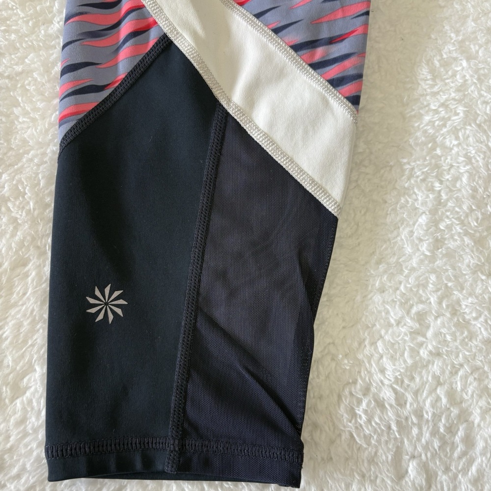 Athleta Electra Sonar 7/8 Leggings SIZE M #454023 Multi Color - Picture 8 of 8